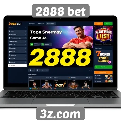 Interface do usuário do 2888 bet é intuitiva