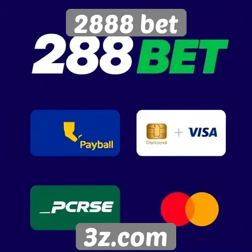 Métodos de pagamento no site 2888 bet